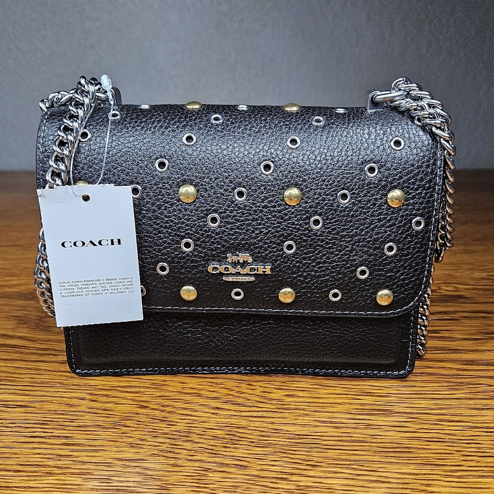 Coach Mini Klare With Rivets Crossbody Bag